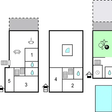 Vakantiehuis Awesome In Icici With Wifi *